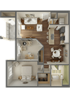 St. Lucie Floor Plan St. Lucie Floor Plan at Heritage Cove, Stuart, 34997